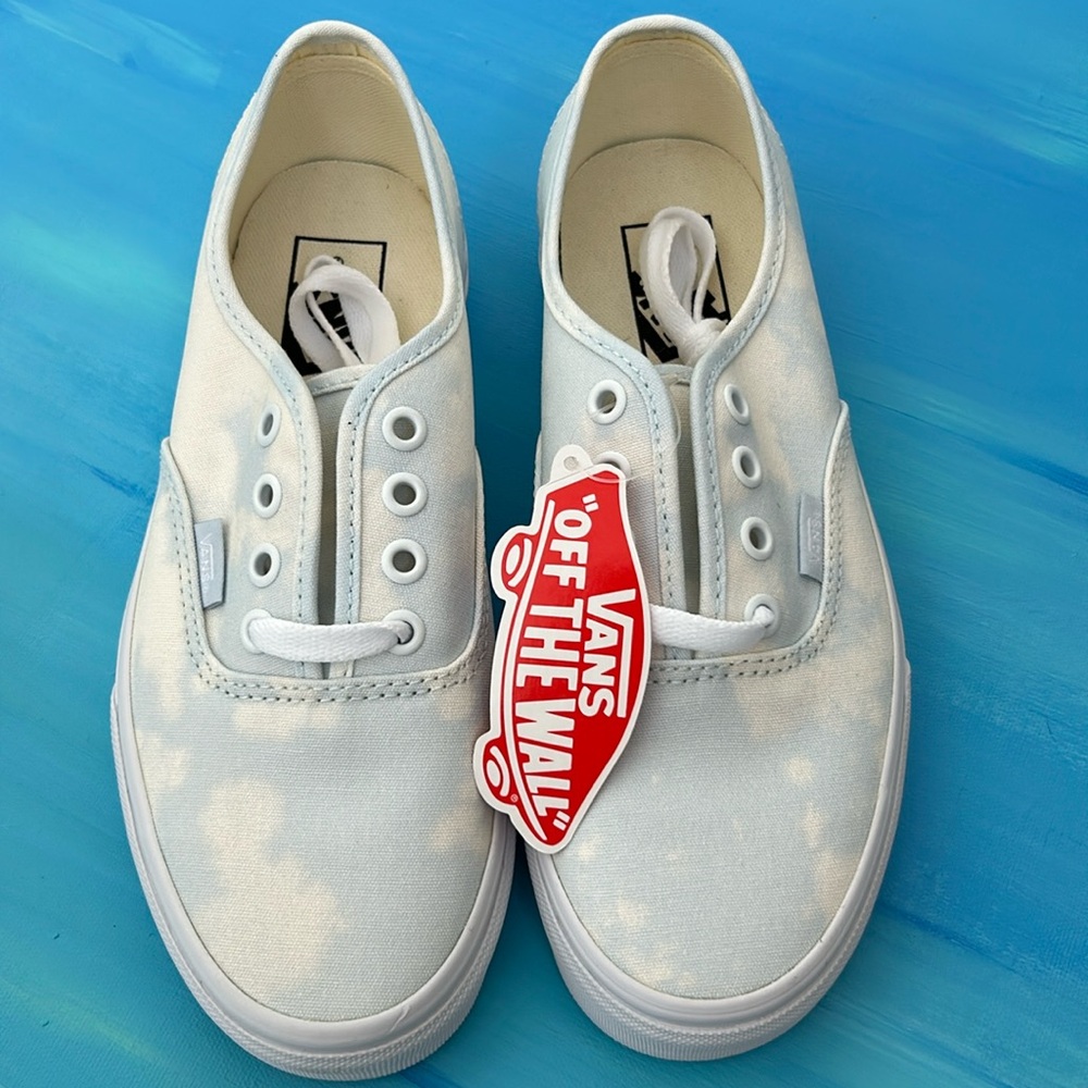 •NEW• Womens Authentic “Ballad Blue” Vans Shoes Size 6.5